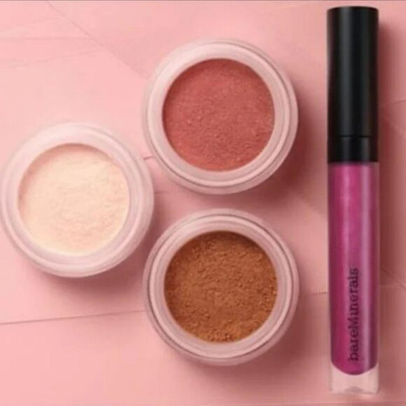 BARE MINERALS Must Haves All Over Face Color, Blush, Finishing Powder & Gloss - Picture 2 of 14